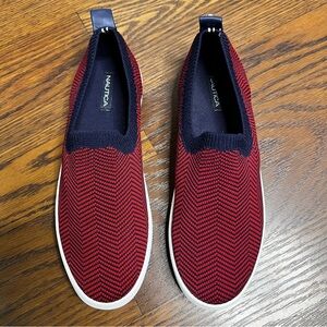 Nautica Slip on shoes in Red and Blue size Women’s 6
